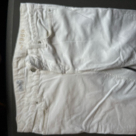 Gap White Denim Crop Jeans - Picture 4 of 7